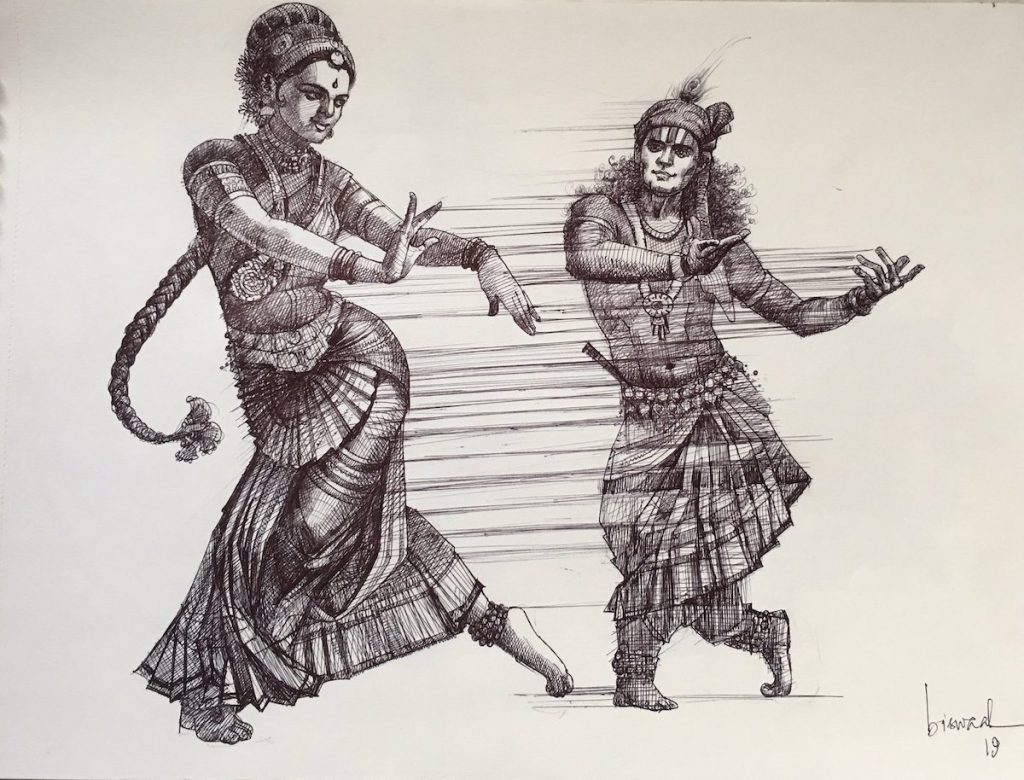 Bharatanatyam dance Mudra hand gesture